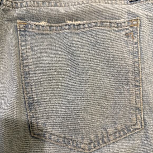 Madewell jeans women size 27P light blue slim Demi boot light wash - Picture 7 of 10